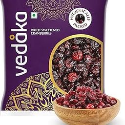 Amazon Brand - Vedaka Dried Sweetened Cranberries | 500 Gram | Whole | Tasty Snack For Kids & Adults | Quality Berries-image-43