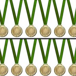 BE WIN Sports Medal Dia 2" in Medal for School COMPETETION Medals/Sports COMPETETION Medals/Medals for Any Event/Throw Ball Medals (Gold Medal, Set of 12 Pcs)-26