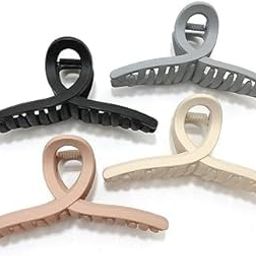 Krinine Non-slip Large T shape Hair Claw clips for Girls and Women (Pack of 4)-image-75