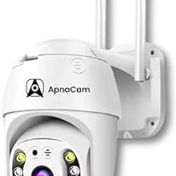 ApnaCam Wi-Fi Smart Outdoor 355° PTZ Camera with Live Monitoring| Two-Way Audio| Motion Detection| Alarm |SD Card Recording| Cloud Storage | Full-Color Night Vision Camera | IP66 All Weather Proof-27