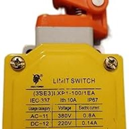 Dehmy limit switch AC-11 0.8amp, DC-12 0.14amp Heavy duty Model IP67 380V/220V (Pack of 1)-26