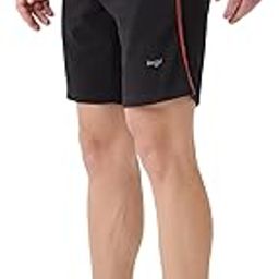 Men's Knits Cotton Polyester Fabric Long Shorts with Secure Zipper Pockets Casual for Men|Gym|Half Pants for Men|Mens-image-100