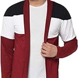 Men's Shrug/Cardigan�s Round Neck Long Sleeves Regular Slim Fit Cotton Wear � Multicolor-image-73