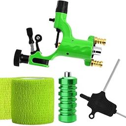 ATORSE® Dragonfly Rotary Motor Tattoo Machine Supply For Artists Liner Shader Green-image-69