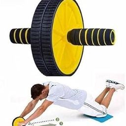 Deviant Buzz® Ab Roller Wheel for Abs Workouts/Home Gym Abdominal Exercise/Core Workouts for Men and Women With Knee Pad (Multicolour)-13