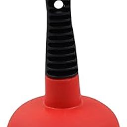 MYADDICTION Sink Drain Plunger Powerful Kitchen Drain Plunger for Shower Kitchen Sink RV Red-image-28
