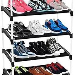 Confiado shoe rack for home metal (5 layer with wheels)-picture-14