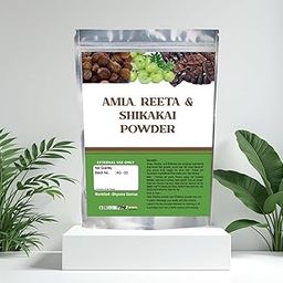 Natural Hair Cleanser from Natural Organic Amla, Reetha, Shikakai Powder For Hair Care For All Hair Type And Hair Regrowth-image-61