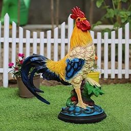 Wonderland Resin Big Hen Garden Statue (for Indoors and Ourdoor Decor Items)-image-6