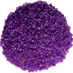 Creative Farmer 500Gm Violet/Purple Sand Color Crystel for Garden Decor Plant Home Backyard Patio Pathway Indoor and Outdoor Gravel Soil Stone Pebbles Chips Decoration Fish Tank Substrate [500Gm] O-image-12