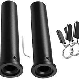 HEAVENGLOW 2 Pieces Barbell Bar Adapter Sleeve with L Shaped Wrench for Weightlifting Clips | Fitness Running & Yoga | Strength Training | Other Strength Training-image-91