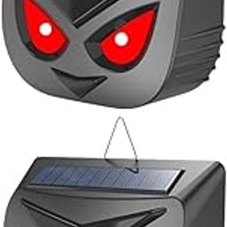 ILSMYSUTRA Solar Powered Animal Repellence Garden Cat Deterrents for Lawns Orchard Farm|Ultrasonic Pest Repellers-picture-12