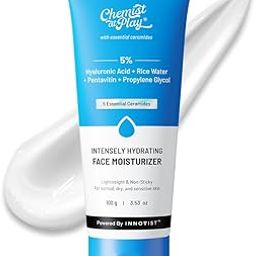 Chemist At Play's Intensely Hydrating Face Moisturizer | Hydrates Up to 24 Hours | Repairs Skin Barrier | Lightweight, Non-Sticky Formula | Best for Dry Skin | 100gms-53