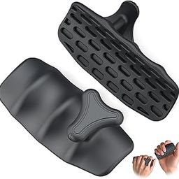 Nxvlto Gym Grips for Weight Lifting - Black-image-92