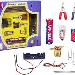 FunBlast Science Experiment Kit – Science Kit for Kids, STEM Kit, Electric Circuit Kit for Students, DIY Science Kit for Students, Science Experiment Kit - Random Color-0