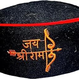 Men's and Women's Woollen Himachali Kullu Patti Topi/Cap Green and Yellow Design, Free Size-image-9