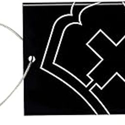 Deluxe Tracking Id Tag, Black/Red Logo, One Size, Deluxe Tracking Id Tag-33
