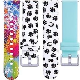 Chofit Compatible With Butele H69 Watch Band for Kids, Colorful Pattern Silicone Wristbands Easy Fit Replacement Bands Intended for Butele H69 Watch-image-62