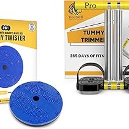 PRO365 Waist Disc Acupressure With Magnets Reflexology Slimming Abdominal With Tummy Trimmer Combo Ab Exerciser-image-9