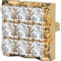 Real Heera Tops Kaan Ke Boonde 14K Gold Single Stud Earring For Men Diamond Earrings Original Certified डायमंड इयररिंग Hira Ratna Kundal With Certificate हीरा रत्न कान के टॉप्स-image-53