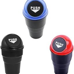 Quality Quarters Car Dustbin - Car Accessories 2025 | Plastic Car Trash Bin | Car Trash Can | Mini Car Trash Bin | Portable Trash Can for Car | Car Ashtray-image-51