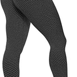 Women's High Waist Yoga Pants Butt Lifting Leggings Workout Seamless Leggings Textured Booty Regular Tights Regular Trousers Yoga Pant-image-87