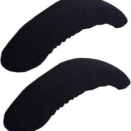 Kawn® 1 Pair Stretch Chair Armrest Covers Desk Chair Arm Slip-Cover Black ,Polyester-image-71