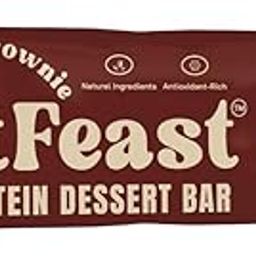 FitFeast Nutty Brownie Protein Dessert Bar| Pack of 6 | 12g Protein | Zero Added Sugar & No Artificial Preservatives | 50g Bar | As Seen on Shark Tank-image-36