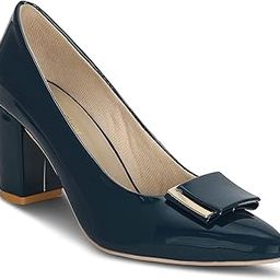Chunky Heel Embellished Pumps-image-20