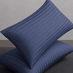 SOUL NEVERENDS Cotton Satin Silk Pillow Cover for Hair and Skin-with Satin Scrunchies for Women Stylish | Satin Solid Pillow Covers for Hair and Skin| Silk Pillow Case,2 Count-image-7