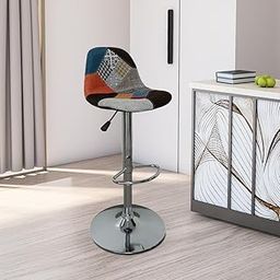 Creative Revolving Height Adjustable Swivel Bar Stool/Kitchen Chair Suitable for Kitchen, Cafeteria, Dining, Office, Shops, Counter Seat, Breakfast, Pub | (Pack of 1)-image-18