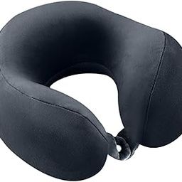 Billebon Extra Soft Memory Foam Luxury Travel Neck Support Rest Pillow with Soft Washable & Removable Cover, Multipurpose Comfortable Travel Pillow for Airplane (Grey)-image-97