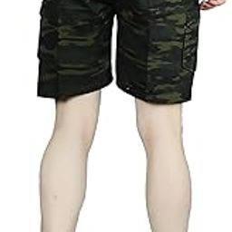 Welcy Men's Camouflage/Military Printed Cotton Shorts: Versatile Half Pants for Gym, Sports, Bermuda-Style, and Physique Wear-picture-18