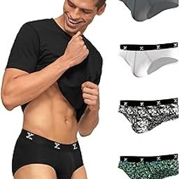 Men's IntelliSoft Antimicrobial Micro Modal Shuffle Brief-45