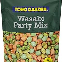Tong Garden 400g Wasabi Flavour Party Mix snack | Crispy Green Peas, Peanuts & Sesame Seeds with Bold Spices | Perfect Snack for Any Event - (Pack of 1)-image-30