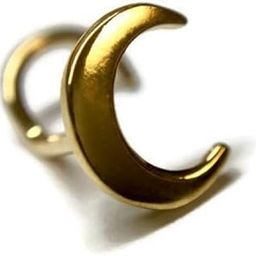 TRS jewels Half Moon Nose Pin Yellow Gold Plated girls for women-image-21