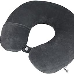 Grey Neck Pillow, Travel Essentials Neck Pain, Car Neck Rest, Travel Air Pillow, Cervical Pillow, Airplane Car Cushions Pillows Men and Women Pillow for Sleeping Neck Pillow Neck Support-picture-25