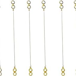 Invisible Kaan Chain Transparent Flexible Stretchable Elastic Ear chain | Champaswaralu Adjustable for Heavy Earrings | Support Ear Chains for Women and Girls-picture-1