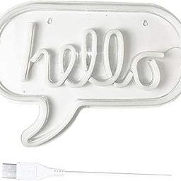 ARTISOUL® Hello Neon Signs Energy Saving Decorative For Visual Wall Hotel Wedding | Lamps, Lighting & Ceiling Fans | String Lights, Fairy Lights-image-43