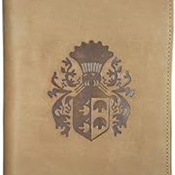 Men's and Women's Tan Stitched Leather Multiple Cheque Book/Passport Pouch/Holder/Wallet, Cognac, Medium (3909S164-HJ)-image-21