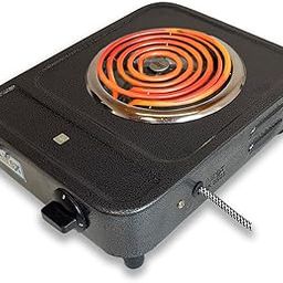 Airex Electric Hot Plate Cooktop – Black | 2000 Watt | Powder Coated Bangalore Body | Heavy-Duty | 3-Level Heating Knob | 230V | 3-Pin Plug-image-81