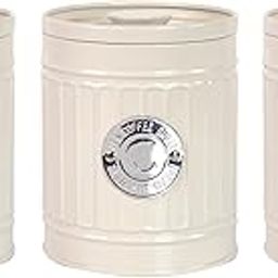 Kitchen Canister Rustic Coffee Ground Bean Tins for Coffee Beans Flour Cookie Pink-image-42