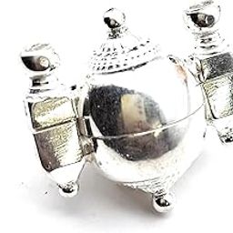 Shiva lingam box/Pana lingam pure silver/Silver Linga Karadige/lingam pendent-image-93