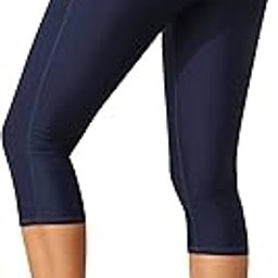 ninovino Women's Workout Leggings Swim Capri Quick Dry Stretch Water Sports Swim Leggings-picture-26
