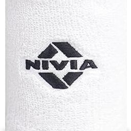 Nivia Sweatband for Men & Women, Wristbands for Tennis, Basketball, Running, Sweat Band for Gym & Athletes (Small, White),Cotton-13