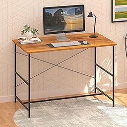 Callas Home Work Desk Study Table | Computer Table for Home | Office Table | Desktop and Laptop Table | Office Desk (Walnut)-image-68