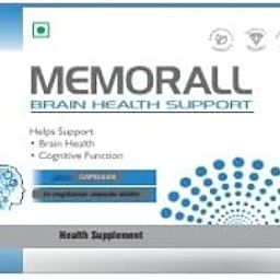 Friska Nutraceuticals Memorall Brain Health Support Dietary Supplement Capsules - 30 Capsules-image-2