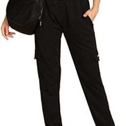 Polycotton Women's Cargo Track Pants | Relaxed Fit | A Perfect Fusion of Comfort and Functionality-picture-22