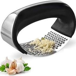HEJISUN Kitchen Stainless Steel Garlic Press with Ergonomic Handle,Garlic Crusher, Handy Garlic Crusher, Kitchen Garlic Crushing Tool Stainless Steel (Multicolor)-image-98