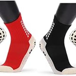 2 Pair Non Slip Football Basketball Hockey Futbol Yoga Sports Socks for Adults Men Women-image-56